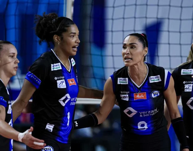 Pinheiros vence o Chapecó e está de volta à Superliga Feminina de Vôlei