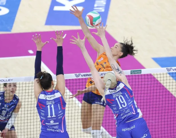 Conegliano, imparável, vence outra e se aproxima do scudetto