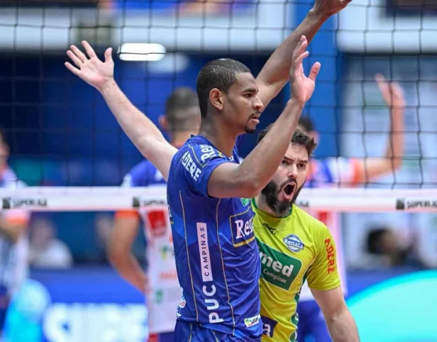 Vôlei Renata vai às semifinais da Superliga em noite marcada por lesão
