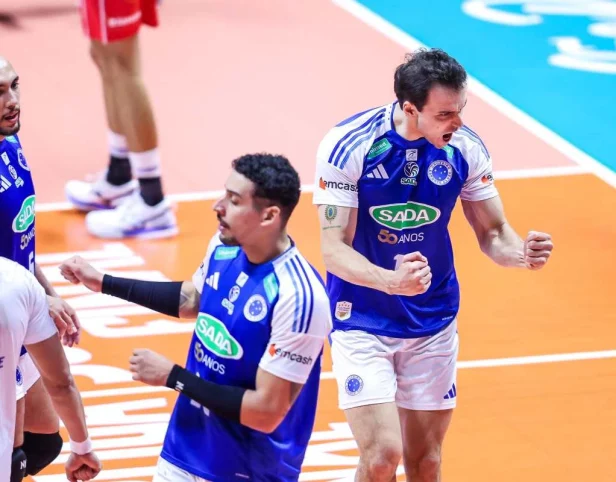 Sada Cruzeiro domina a final e é decampeão da Superliga