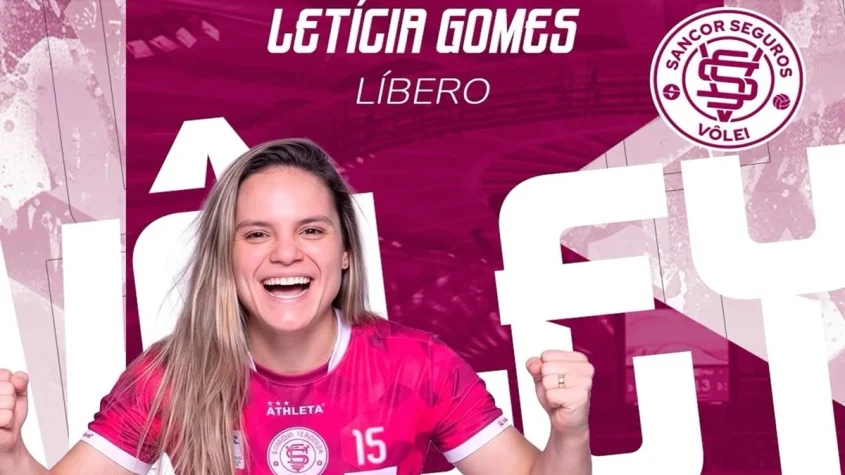 Nova líbero do Londrina