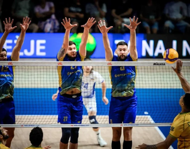 Derrota faz o Brasil cair no ranking mundial masculino