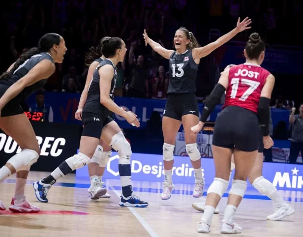 VNL feminina: Canadá e Holanda jogarão a fase final