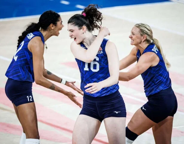 VNL: resumo do dia, com resultados do domingo e classificação