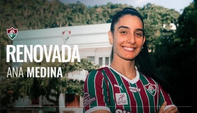 Ana Medina renova com o Fluminense