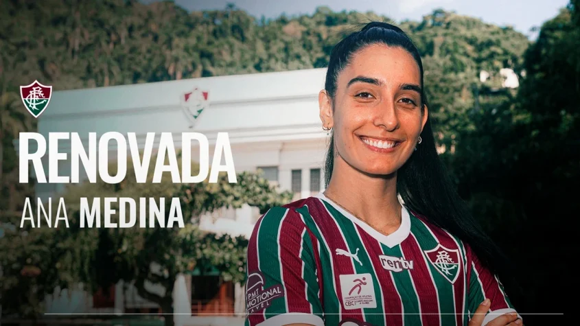 Ana Medina renova com o Fluminense