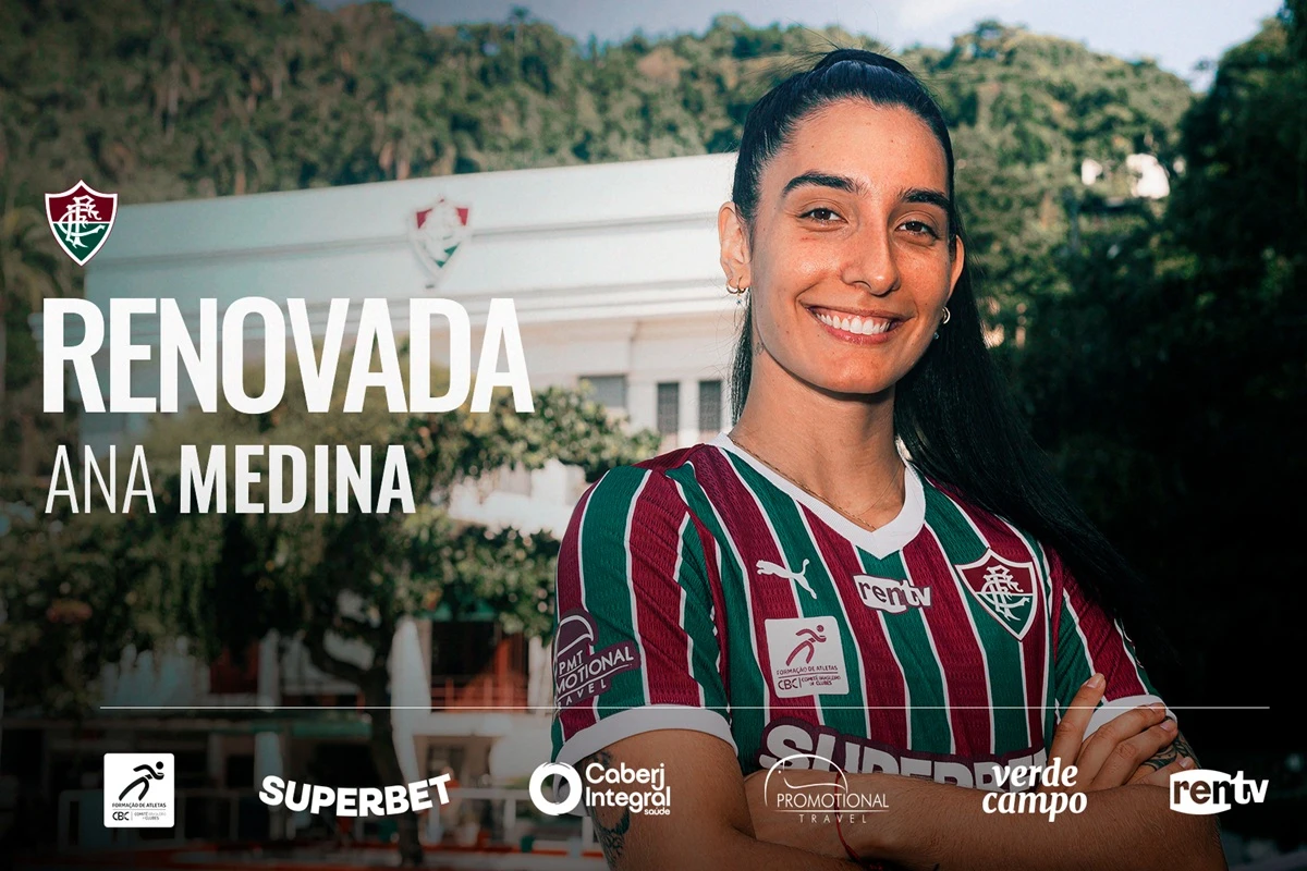Ana Medina renova com o Fluminense
