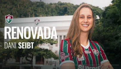 Dani Seibt renova com o Fluminense