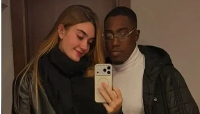 Helena e namorado