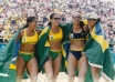 Pódio vôlei de praia