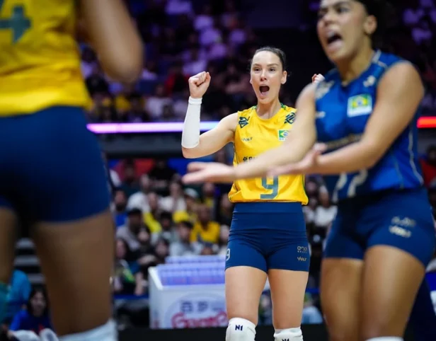 Brasil vence a Polônia com brilho de Ana Cristina e segue na cola dos EUA