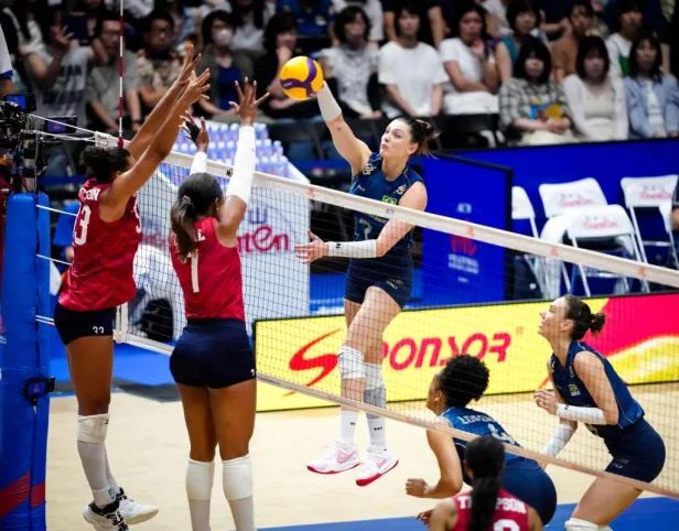 VNL feminina: tabela da fase final em Macau