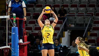 Bruninha e Lanna em ação (Betto Doloriert/CSV)