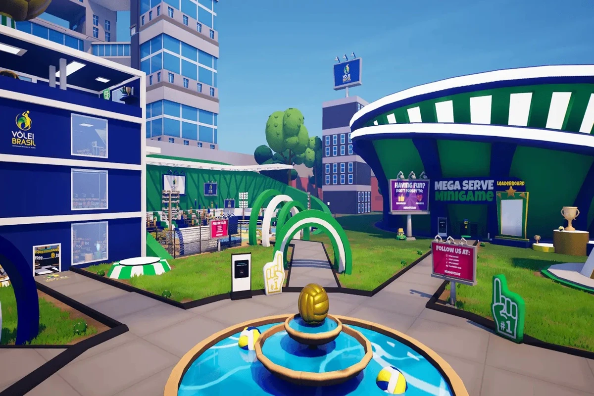 Ambiente da CBV no Fortnite