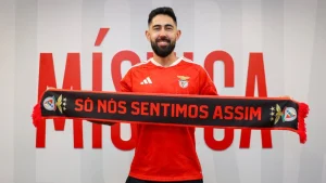 Japa renova com o Benfica