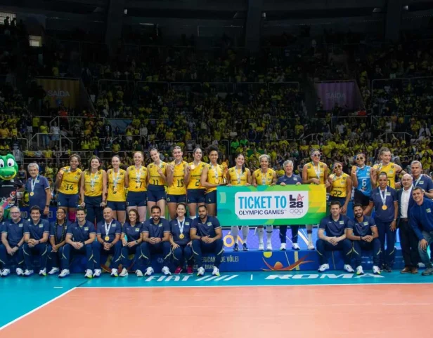 Brasil vence a Argentina, é campeão sul-americano e garante vaga em LA-2028