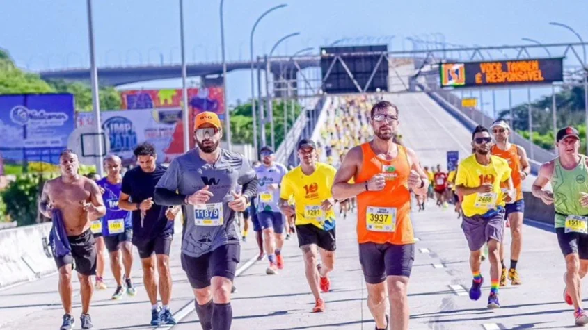 Bruno Schmidt em corrida