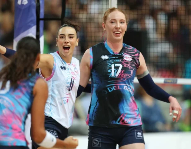 Julia Bergmann é protagonista, mas Scandicci perde o bronze