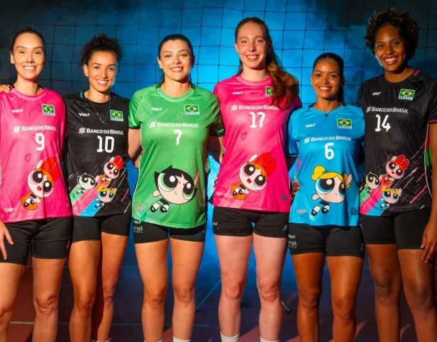 Brasil lança uniforme das Meninas Superpoderosas