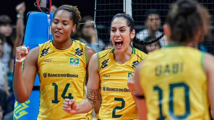 Jogos de vôlei Brasil