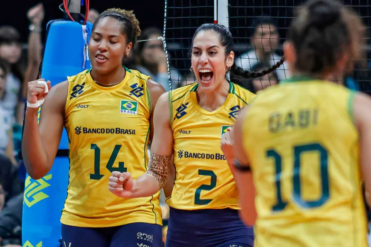 Jogos de v&ocirc;lei Brasil