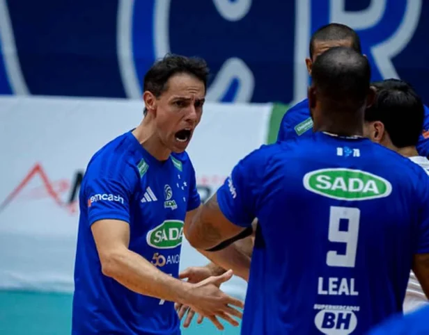 Rapha agradece antes da última partida pelo Sada Cruzeiro