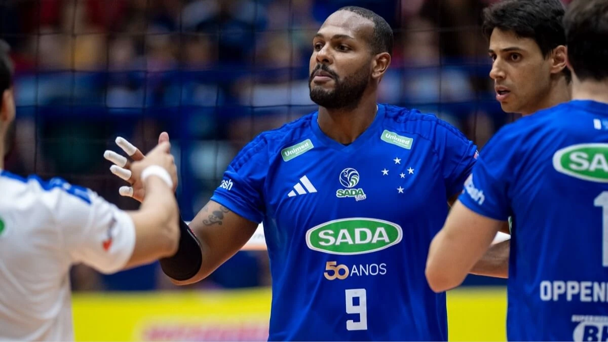 Sada Cruzeiro leal jogos de v&ocirc;lei