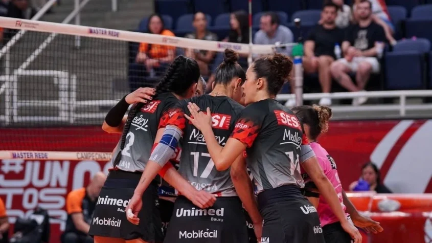 Sesi Bauru jogos de vôlei hoje