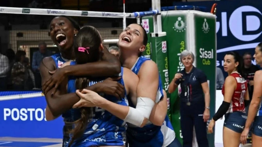 Milão italiano Egonu jogos de vôlei