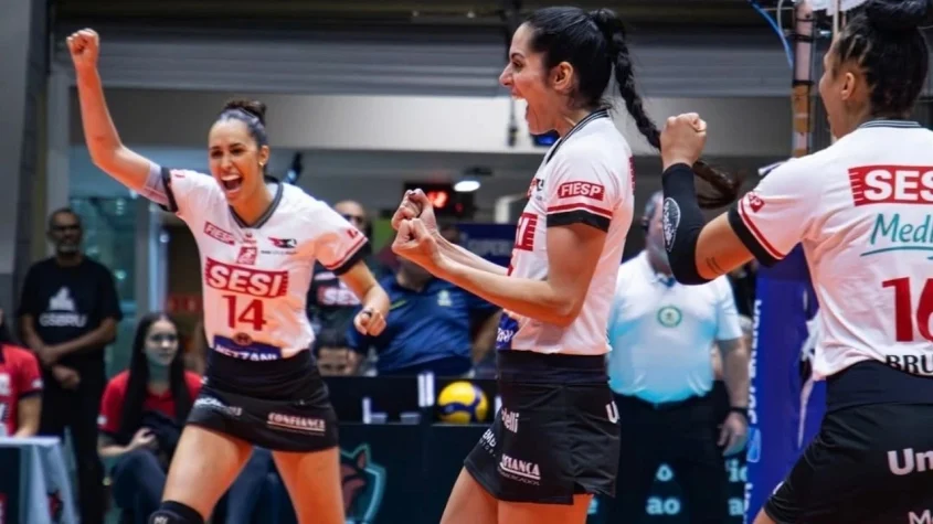 Sesi Bauru jogos de vôlei hoje