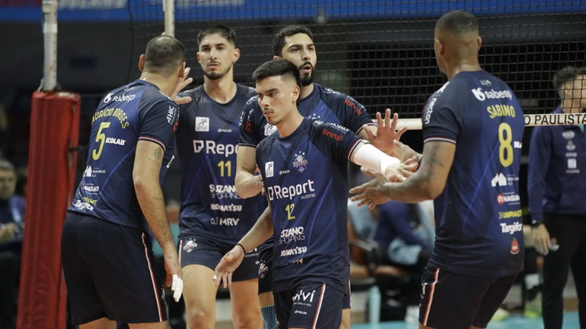 Suzano jogos de v&ocirc;lei hoje