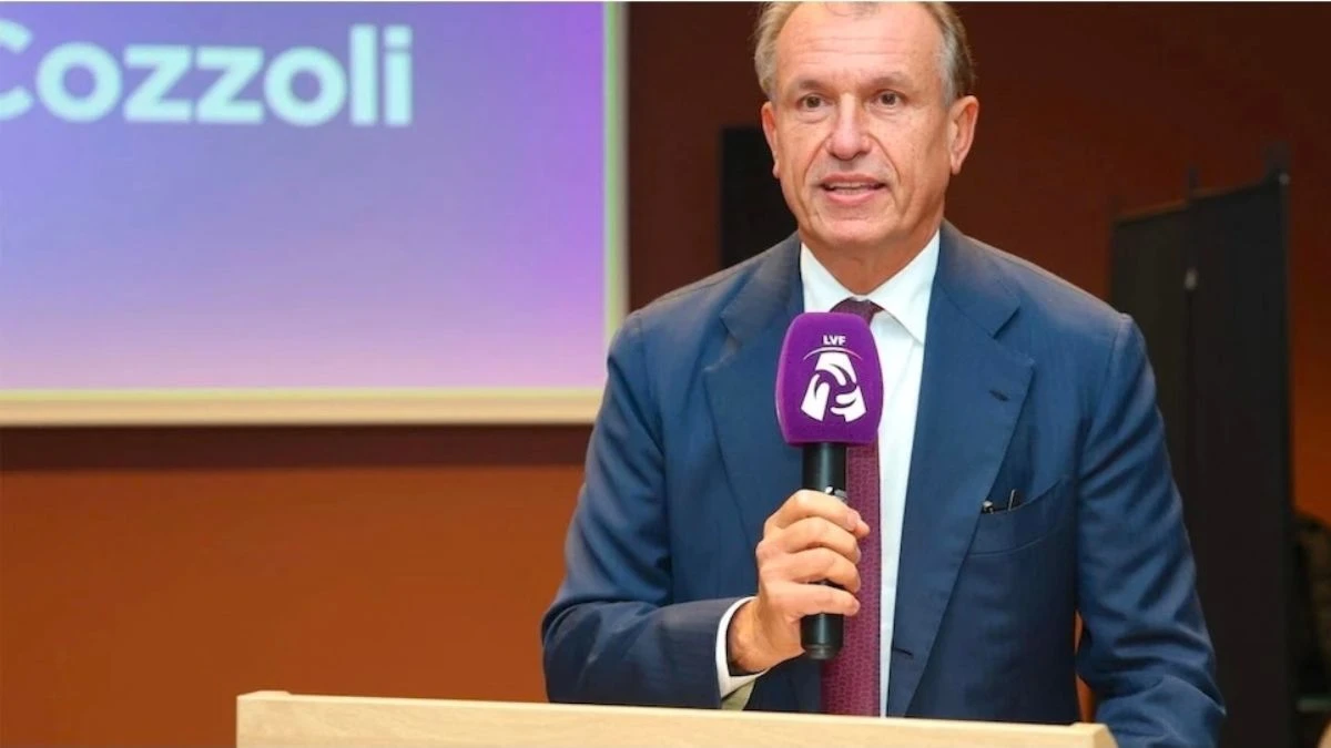 Vito Cozzoli foi eleito presidente da Liga Italiana Feminina