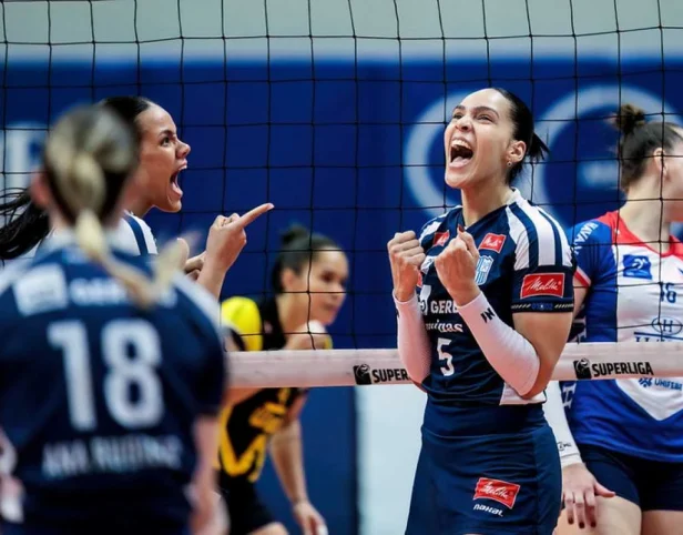 Minas sofre muito para vencer o Brusque na estreia na Superliga